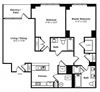 Floor plan at IO Piazza by Windsor